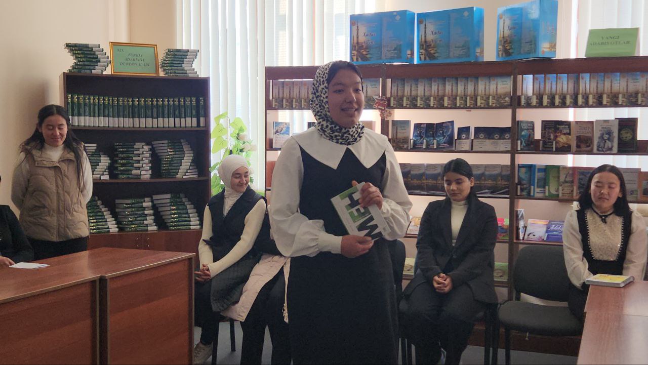 "Kitob – ilm va hikmat manbai!"