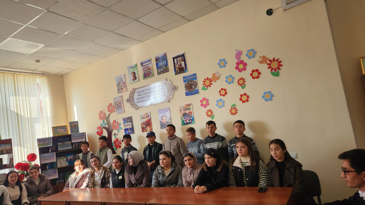 "Kitob – ilm va hikmat manbai!"