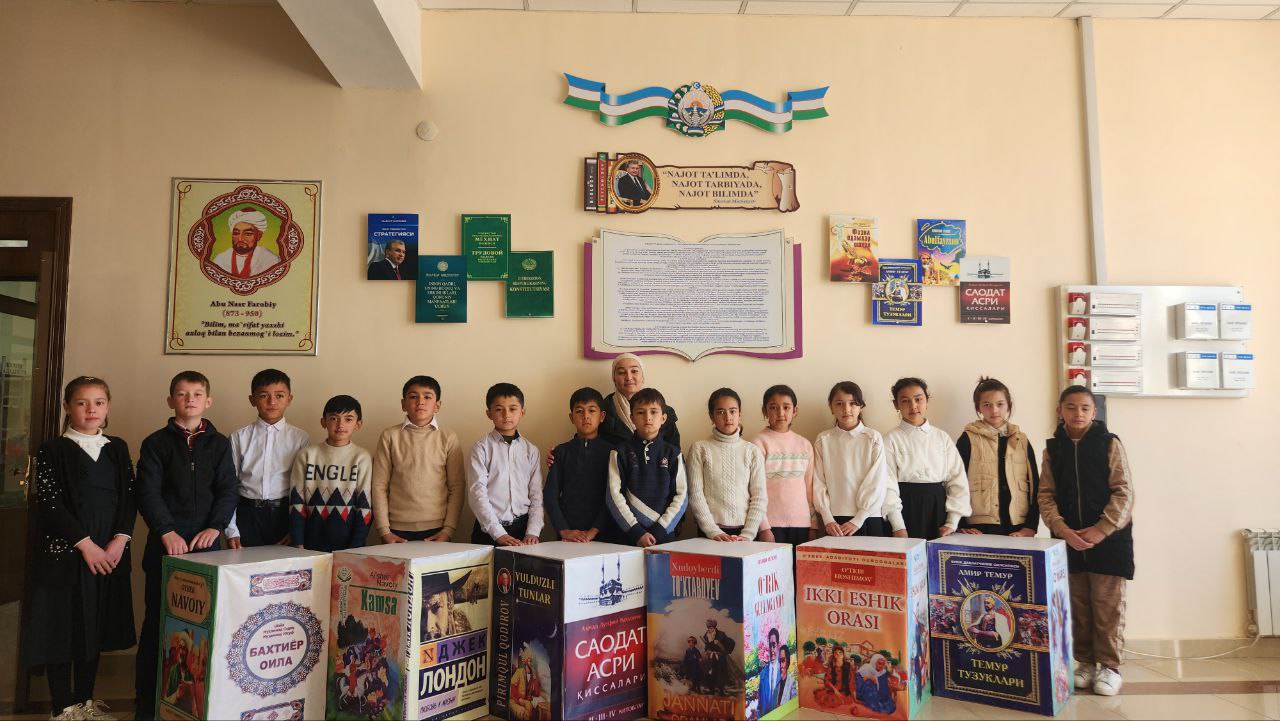 "Qiziqarli kutubxonada"