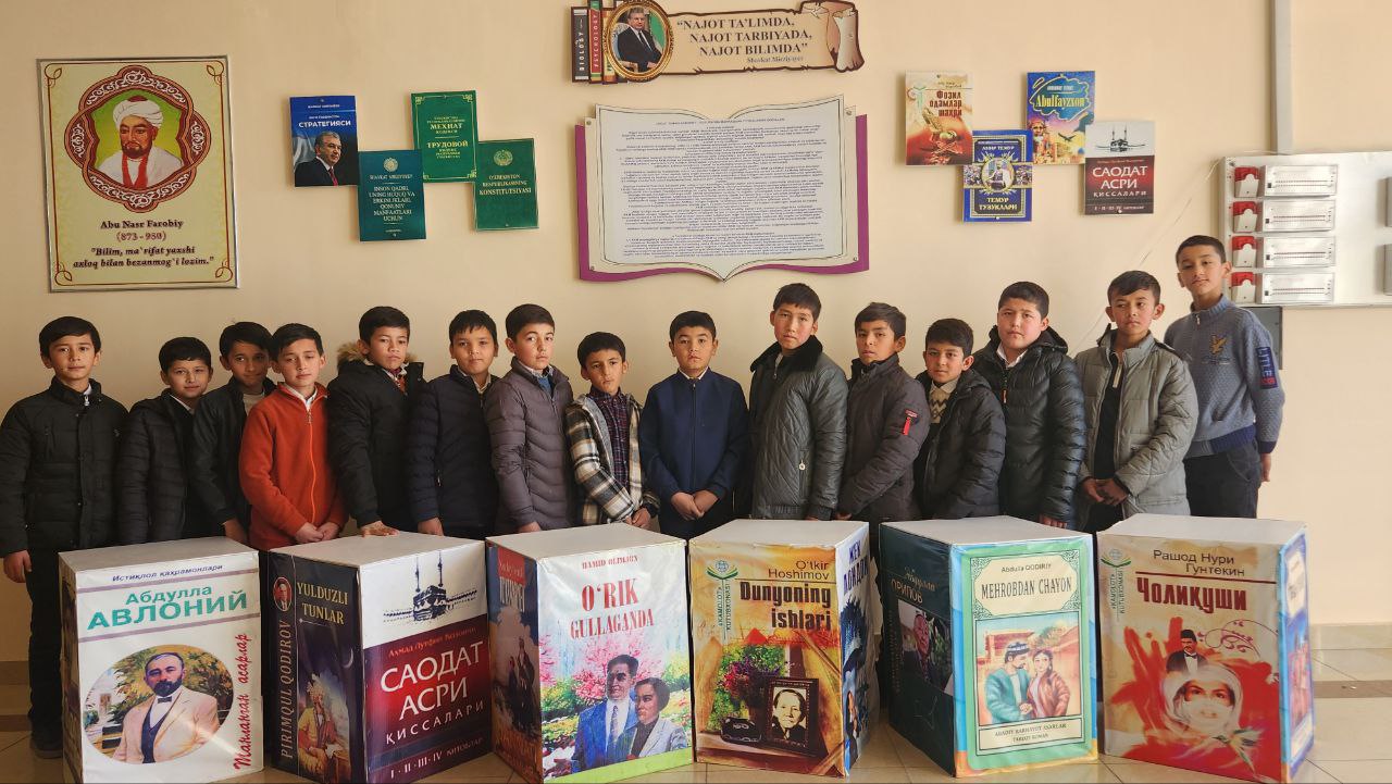 "Qiziqarli kutubxonada"nomli ekskursiya