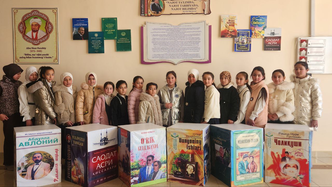"Qiziqarli kutubxonada"nomli ekskursiya
