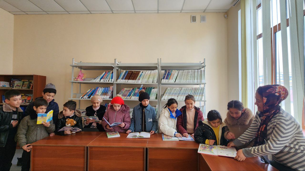 Kutubxonada ekskursiya