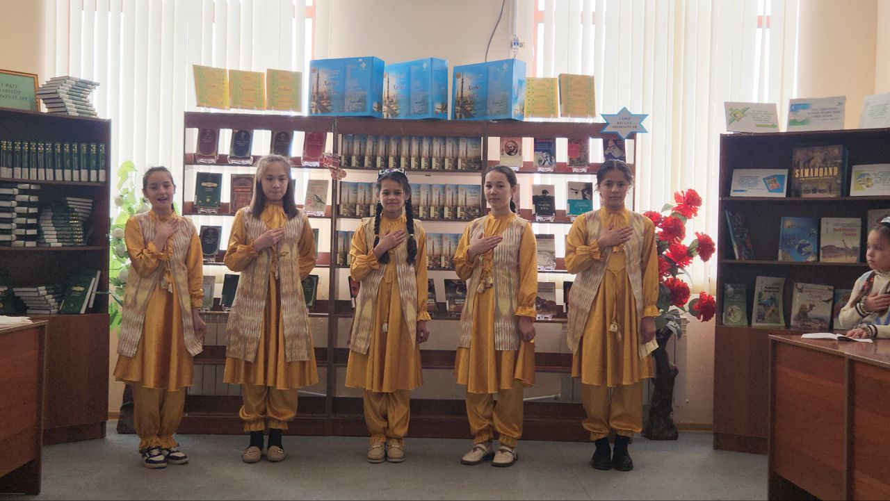 154-maktab Zulfiyaning tavalludiga bag‘ishlab