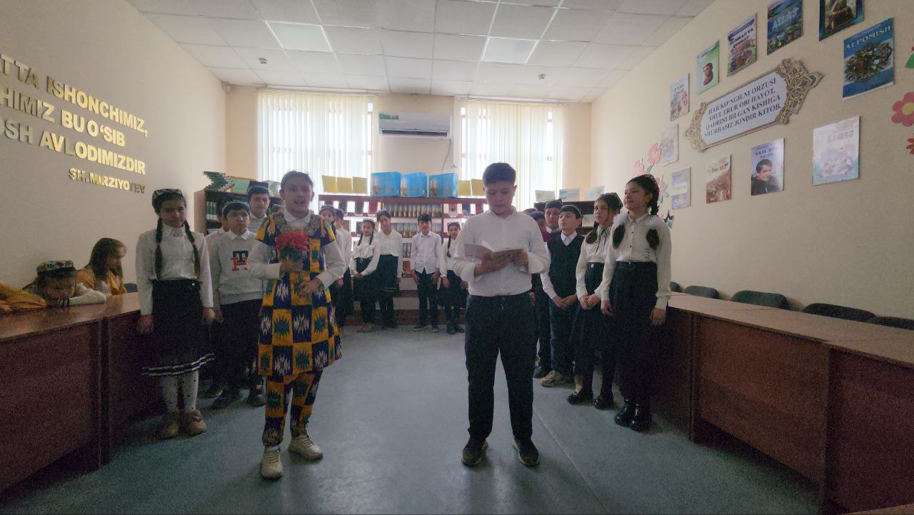 123-maktab Zulfiya tavalludiga bag‘ishlab