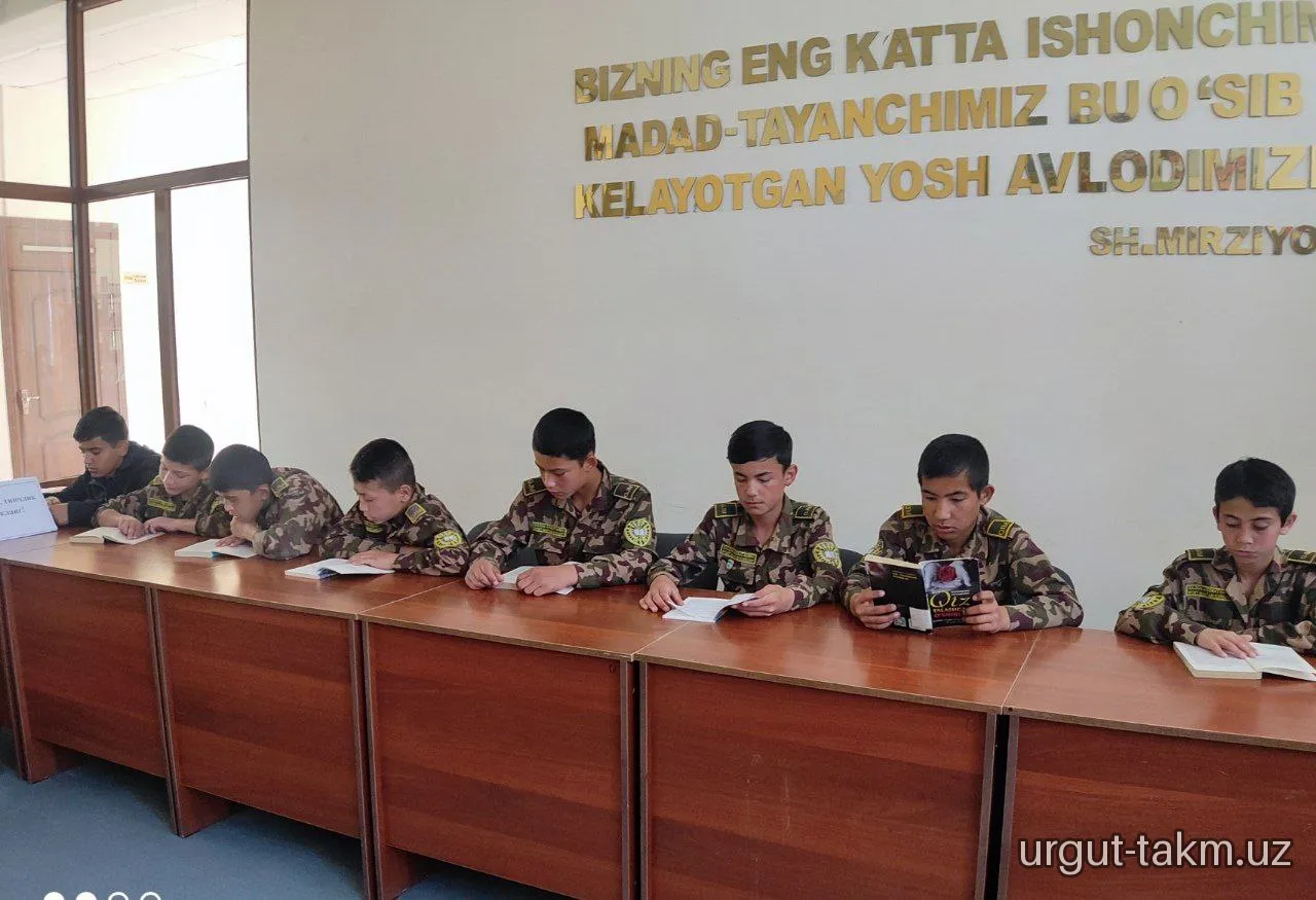 "Jasorat qalqon" maktabi Abdulla Qodiriy tavallud kuniga