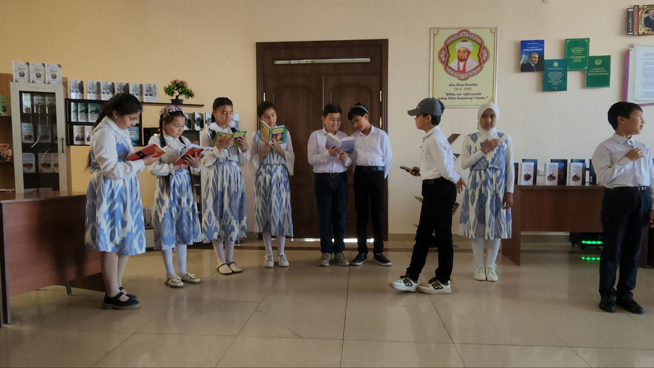 "Kitobxonlik haftaligi" tantanali ravishda boshlandi!