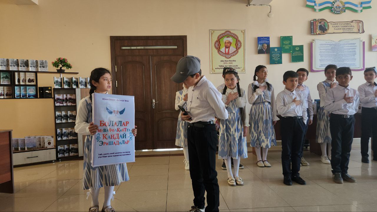 "Kitobxonlik haftaligi" tantanali ravishda boshlandi!