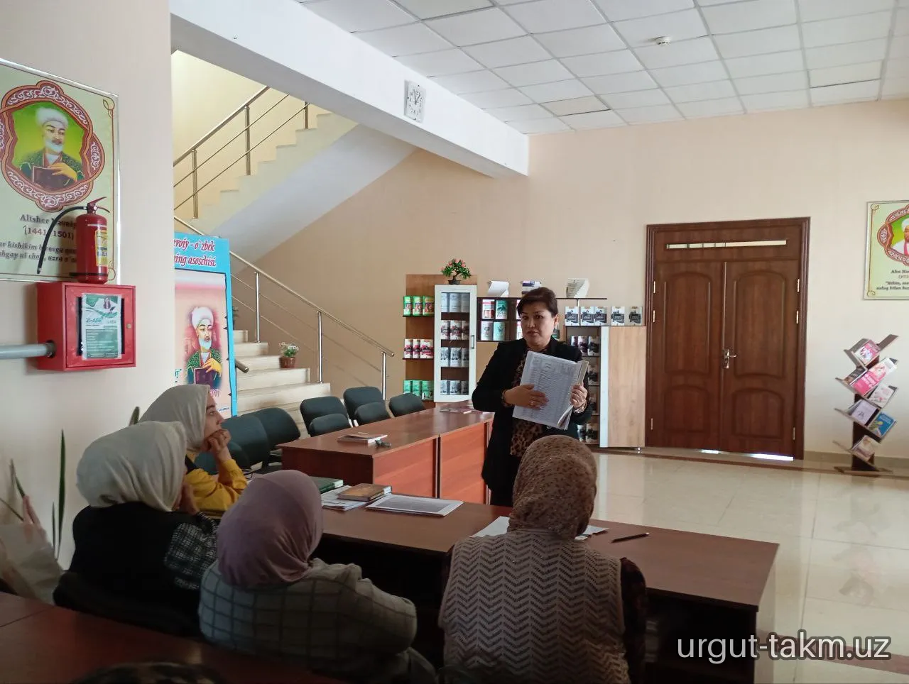 "Kitobxonlik haftaligi" doirasida seminar