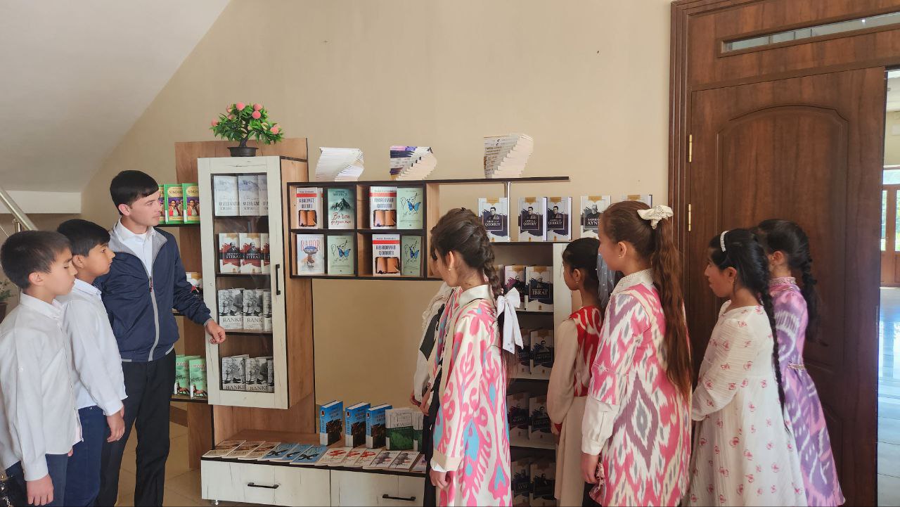 "Kitobxonlik haftaligi" doirasida - 122-maktab o'quvchilari