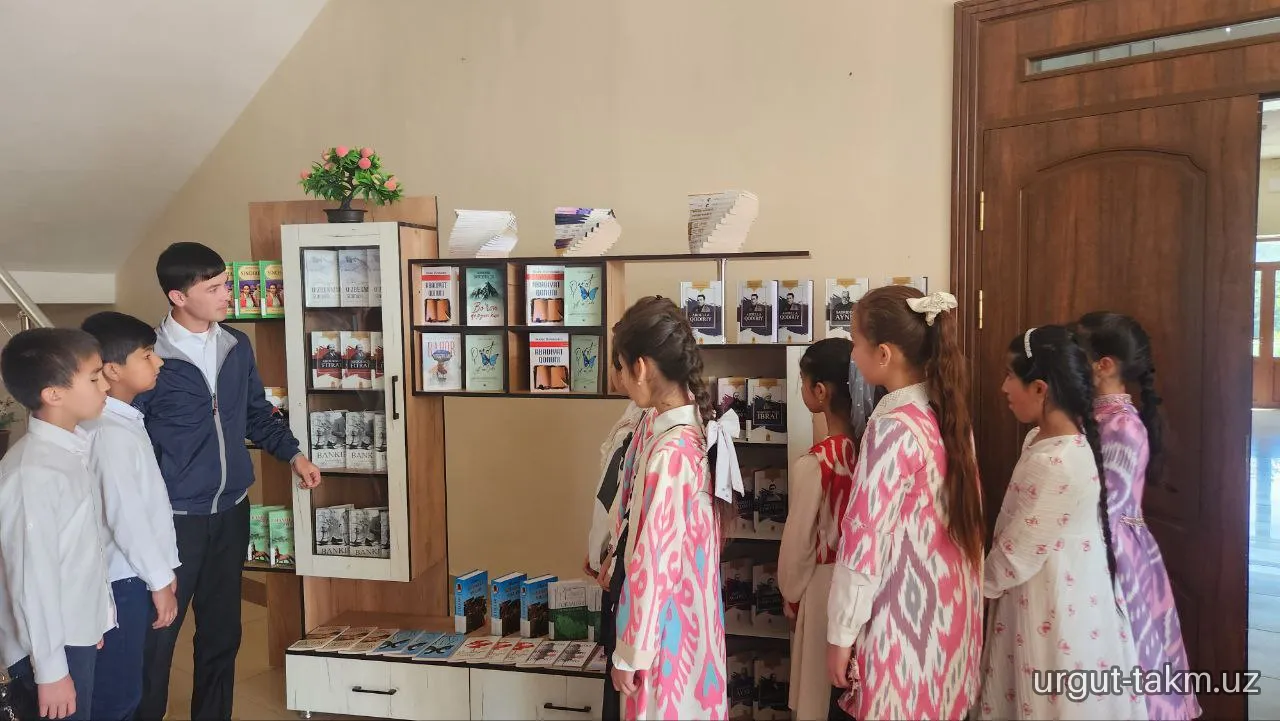 "Kitobxonlik haftaligi" doirasida - 122-maktab o'quvchilari