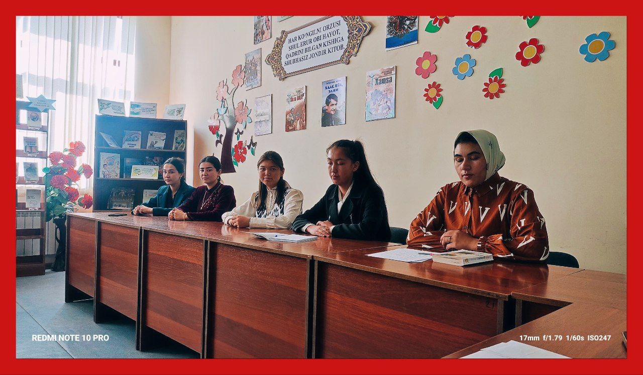 "Kitobxon onalar" kuni bo'lib o'tdi