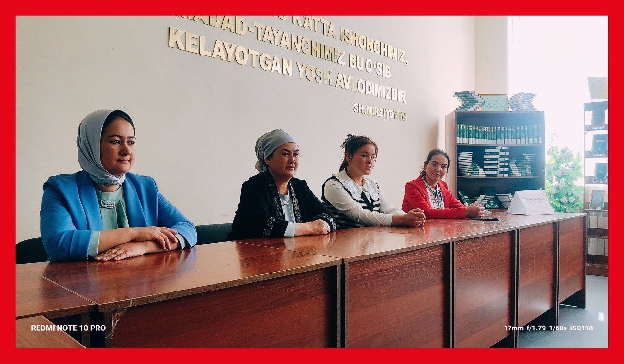 "Kitobxon onalar" kuni bo'lib o'tdi