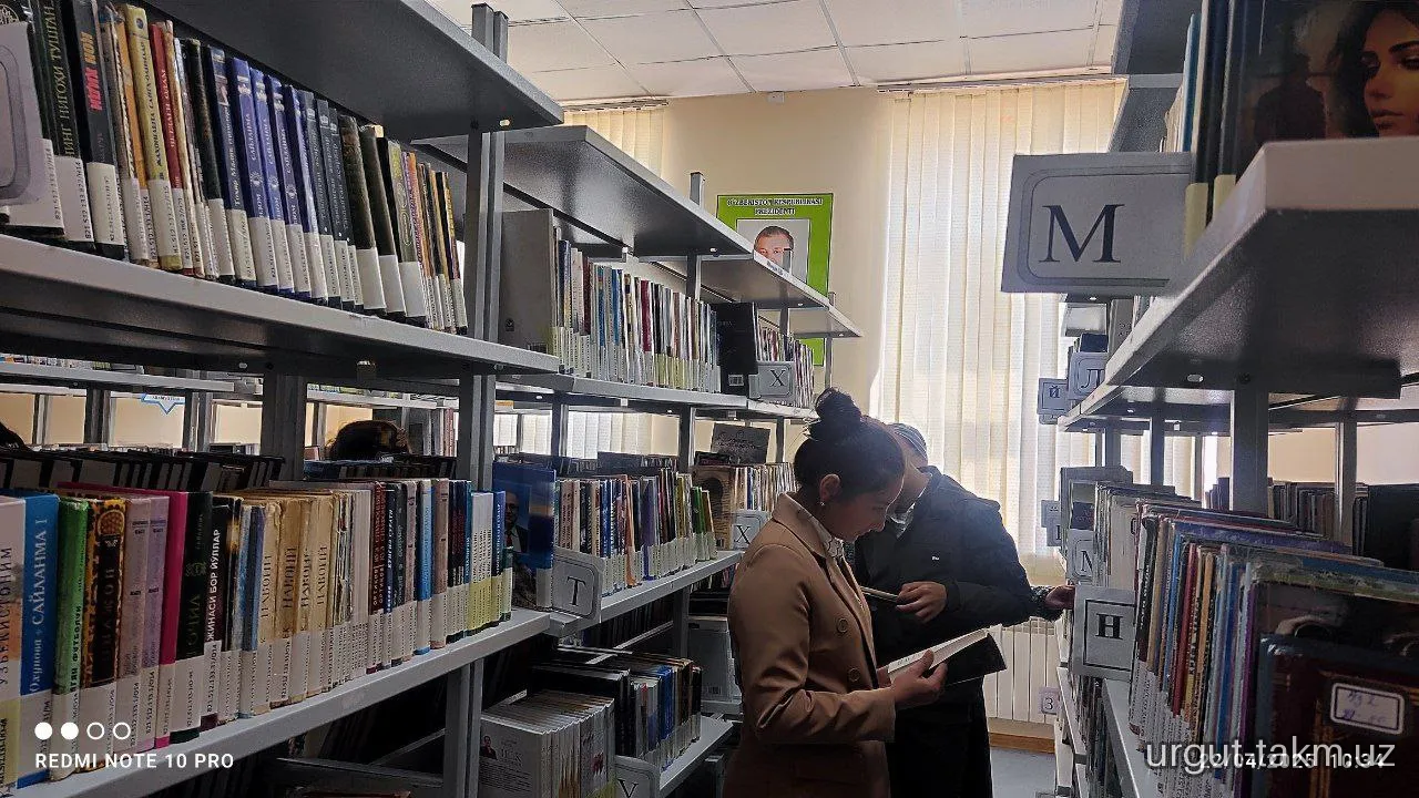 77-maktab o'quvchilari - "Kitobxonlik haftaligi" doirasida