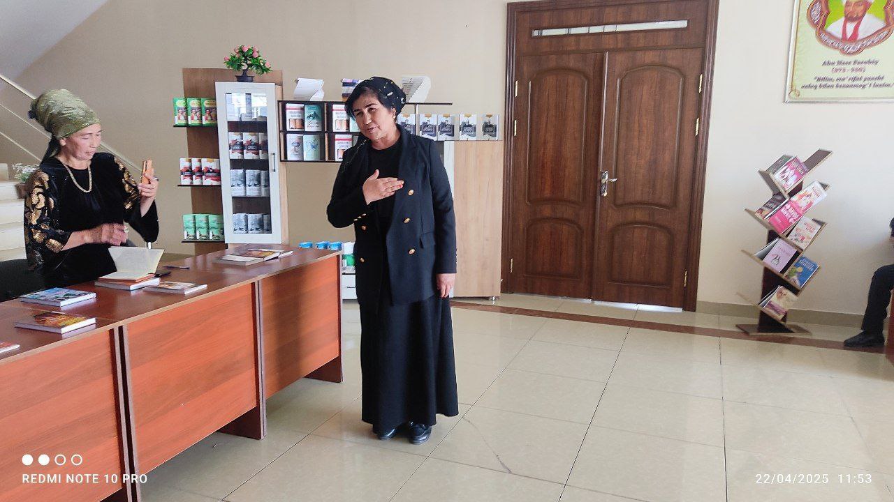 Ijodiy uchrashuv va kitob taqdimoti