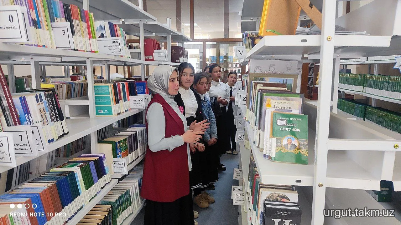 "Kitobxonlik haftaligi" - 88-maktab o'quvchilari