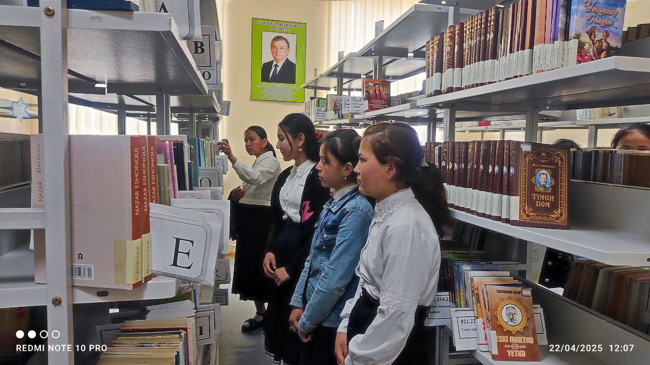 "Kitobxonlik haftaligi" - 88-maktab o'quvchilari