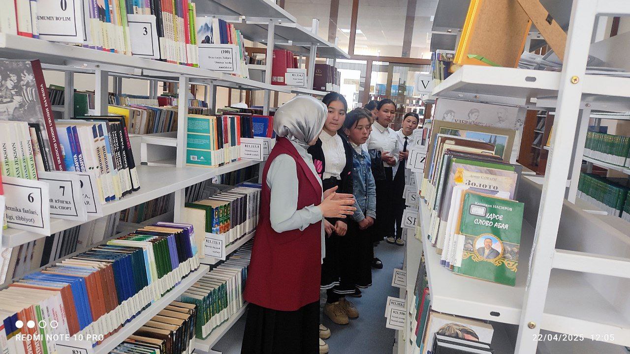 "Kitobxonlik haftaligi" - 88-maktab o'quvchilari