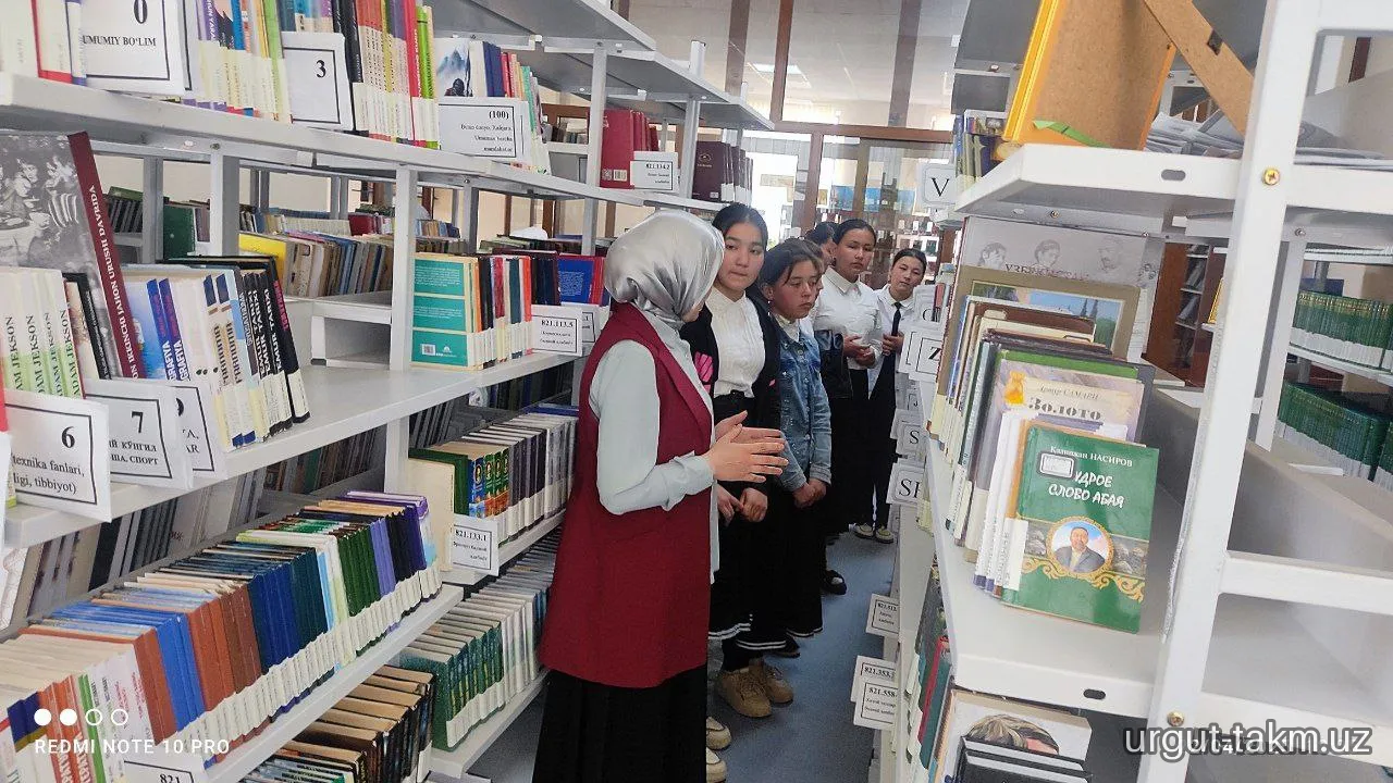 "Kitobxonlik haftaligi" - 88-maktab o'quvchilari