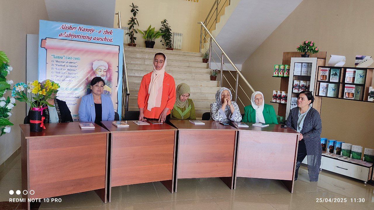 "Kitobxonlik haftaligi" doirasidagi tadbirlar davom etmoqda