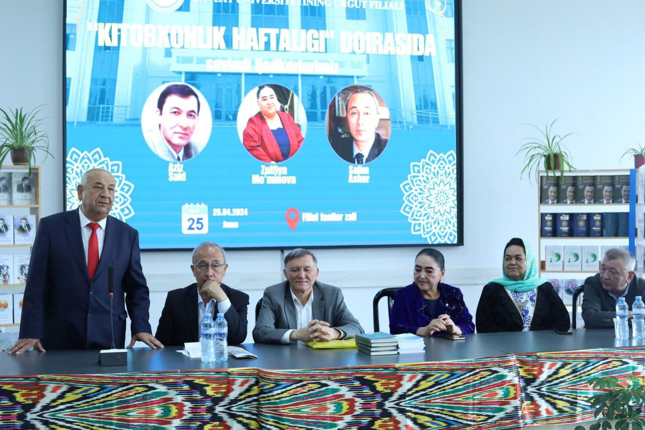 SamDU Urgut filialida "Kitobxonlik haftaligi" doirasida