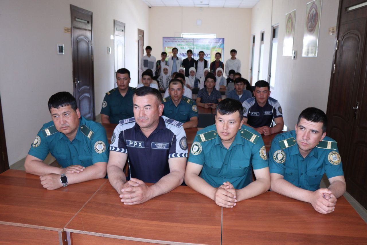 "Kitobxonlik haftaligi" - Ichki ishlar xodimlari ishtirokida