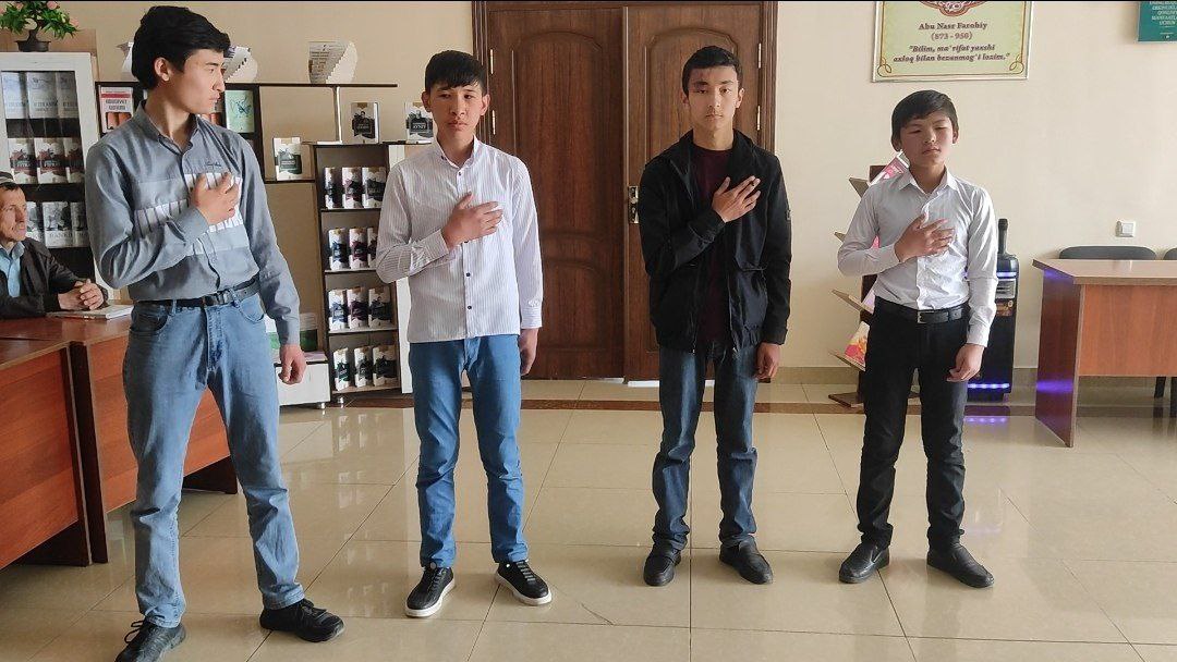 "Oshiq bo'lib qaytarman" mavzusida - 58-maktab