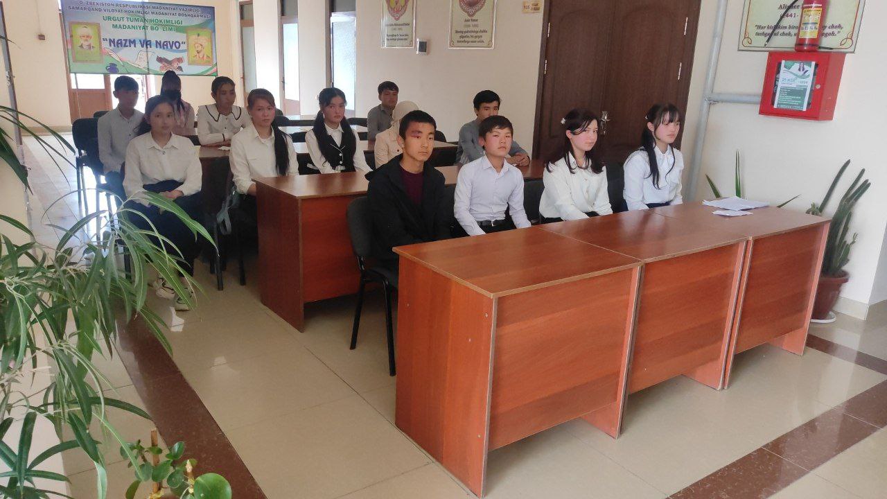 "Oshiq bo'lib qaytarman" mavzusida - 58-maktab