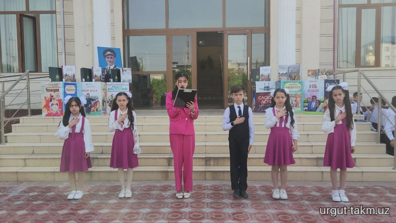 123-maktab bilan hamkorlikda - 9-may Xotira va qadirlash kuniga