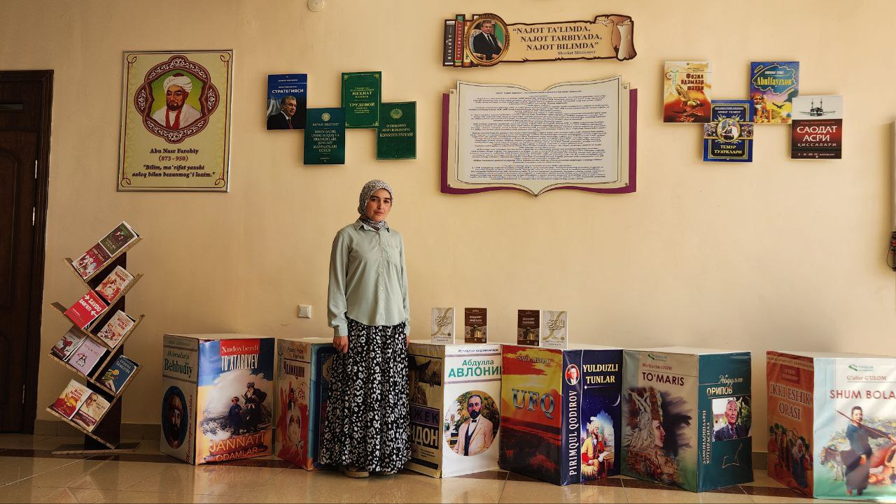 Kutubxonamga kitob sovg‘a qilaman