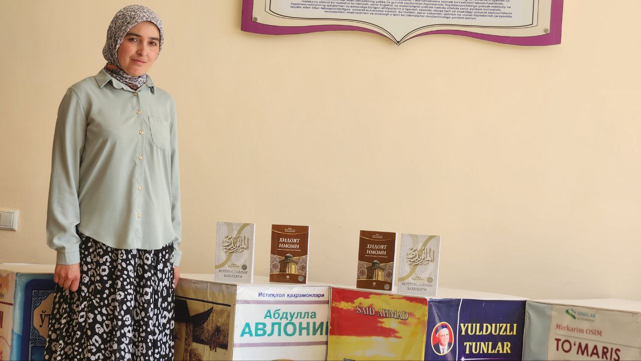 Kutubxonamga kitob sovg‘a qilaman