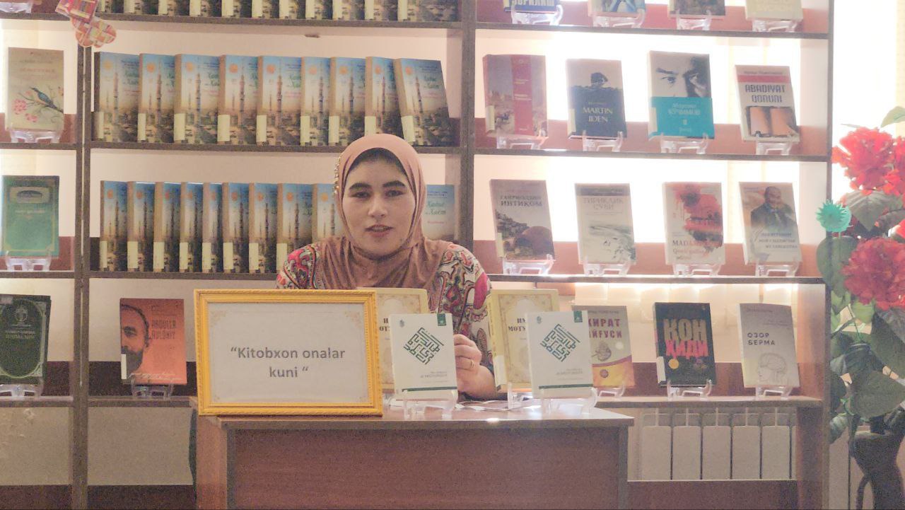 "Kitobxon onalar kuni" bo'lib o'tdi - 19-may