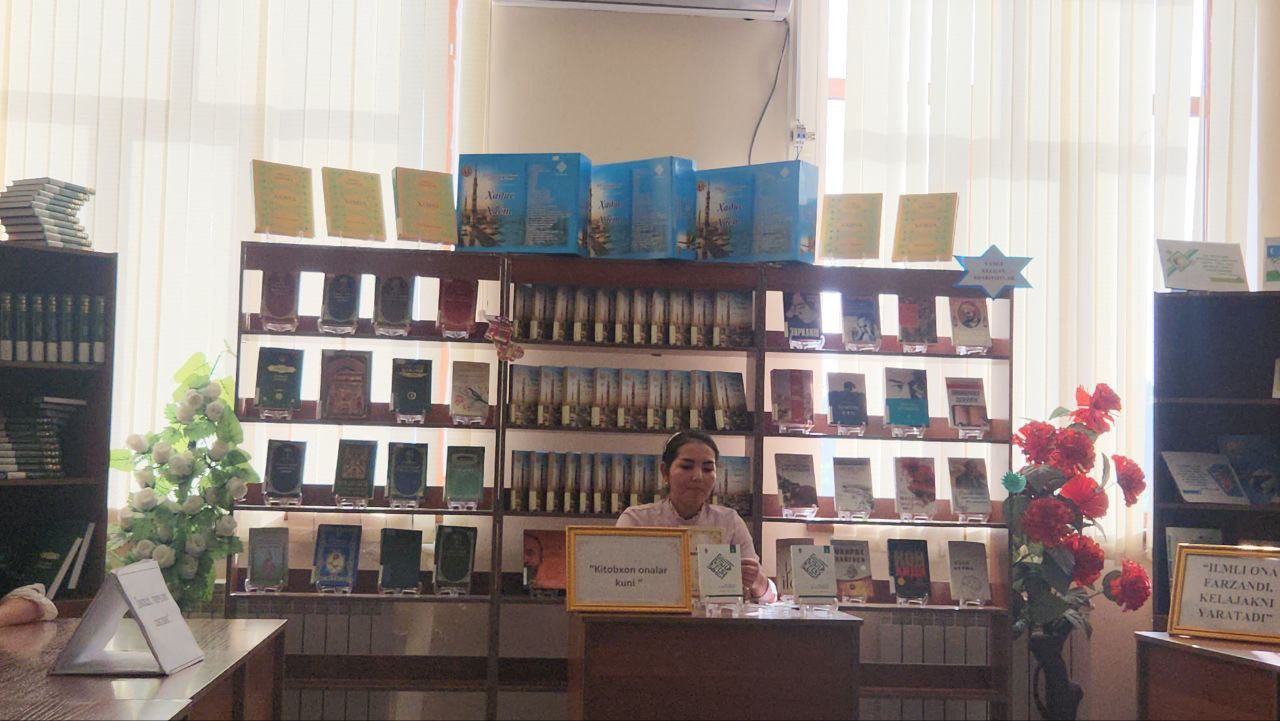 "Kitobxon onalar kuni" bo'lib o'tdi - 19-may