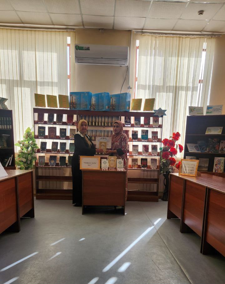 "Kitobxon onalar kuni" bo'lib o'tdi - 19-may