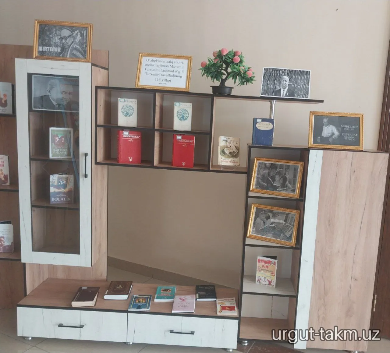 Mirtemir tavalludining 115 yilligiga kitob ko'rgazmasi tashkil etildi