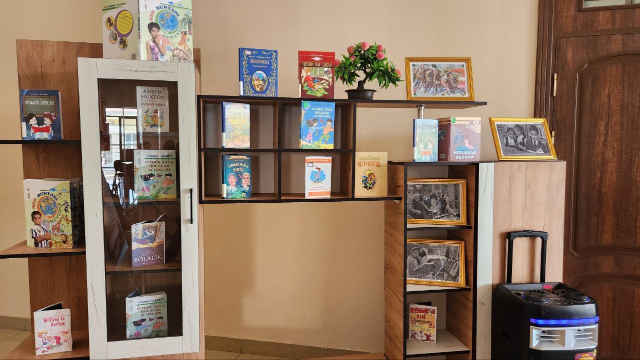 Kitob ko'rgazmasi - 1-iyun Xalqaro bolalar kuni