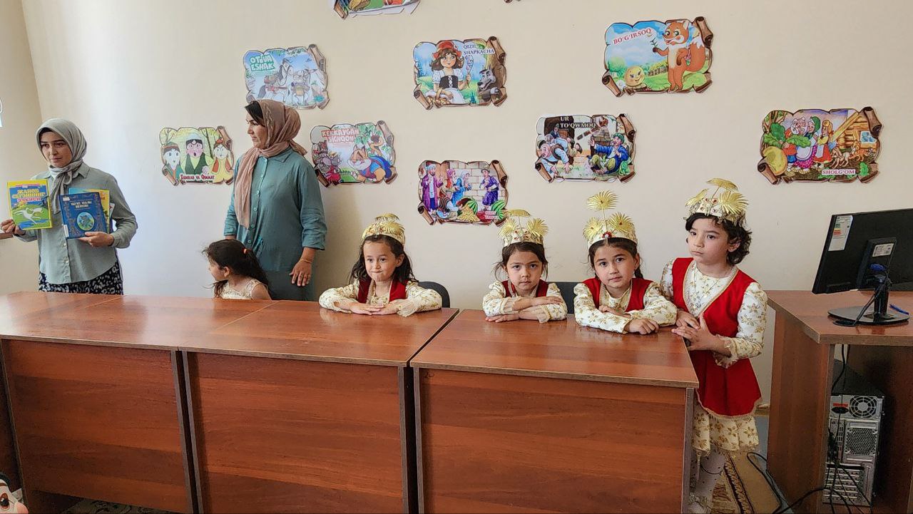 Kutubxona bo'ylab ekskursiya - 2-DMTT