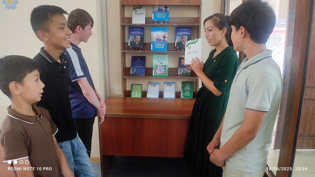 "Inson huquqlari - oliy qadriyat" mavzusida davra suhbati bo'lib o'tdi