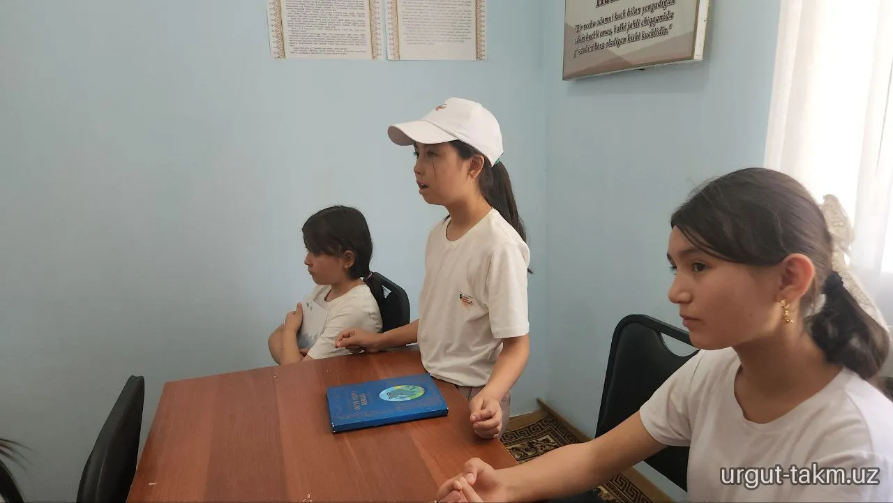 ”Chorchinor" sog’lomlashtirish oromgohida  kitob targ‘iboti
