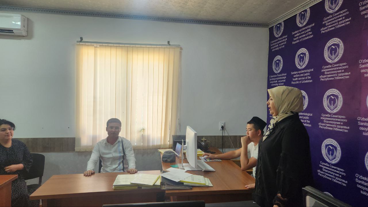 Kitob targ'iboti - Sanitariya epidemologiya bo'limi