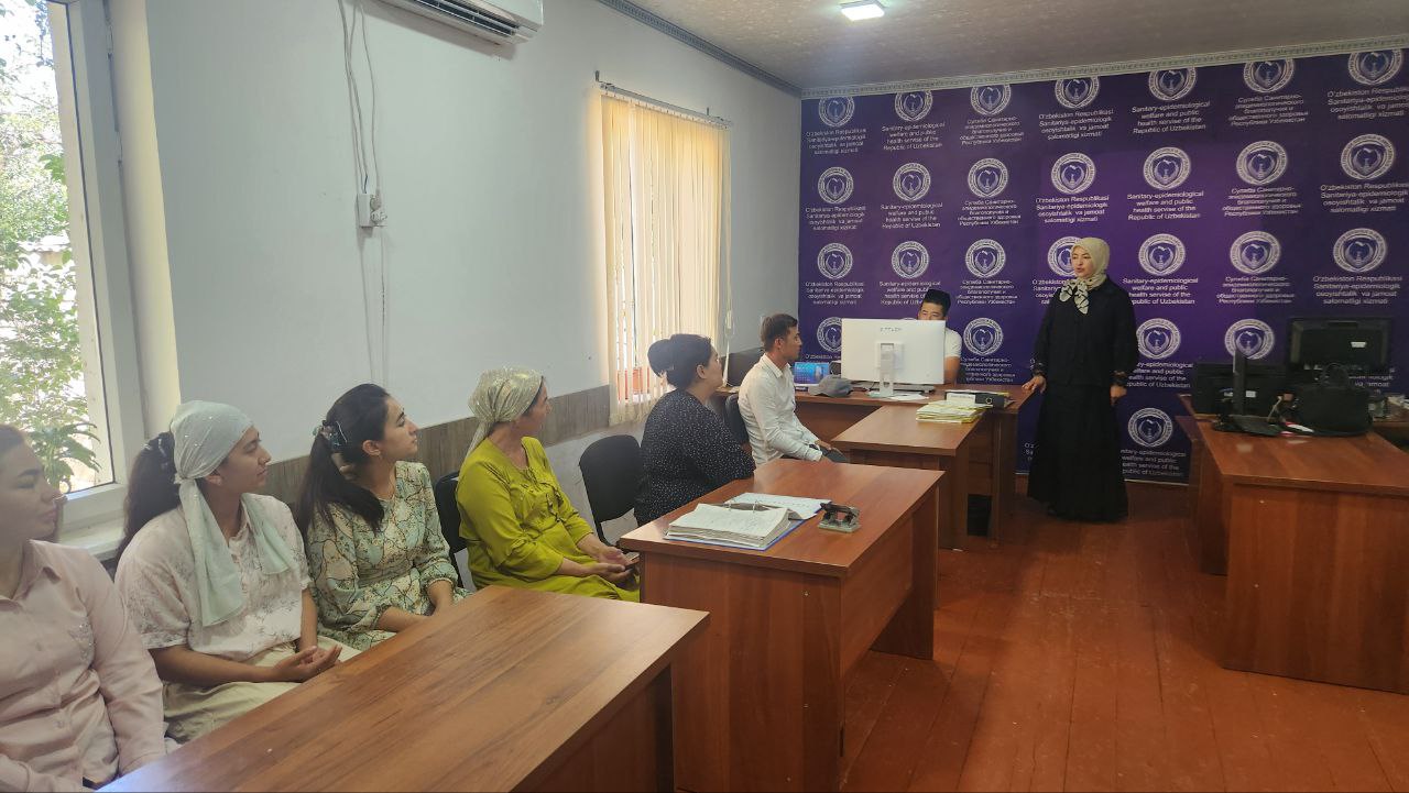 Kitob targ'iboti - Sanitariya epidemologiya bo'limi