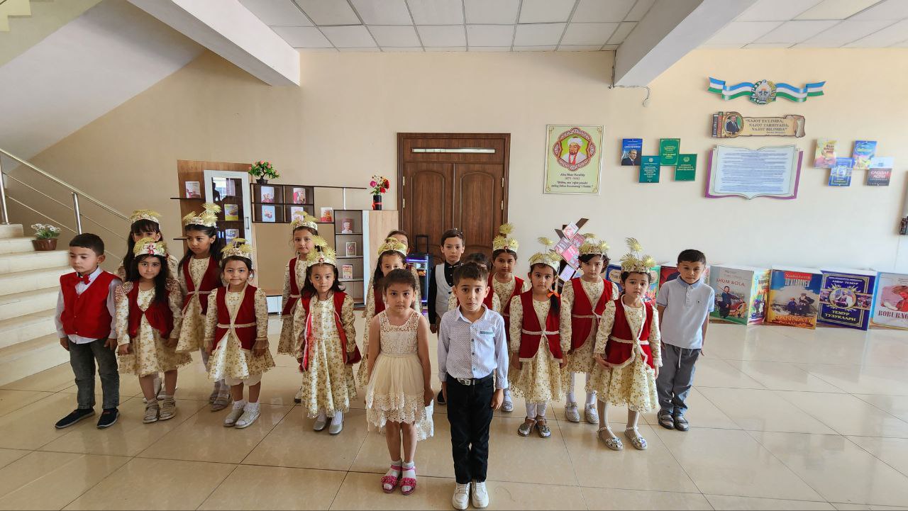 O'zbekiston Respublikasi Davlat Gerbining 33- yilligi munosabati bilan   "Qalblarda aks etgan Vatan tuyg'usi'' shiori ostida tadbir tashkil etildi