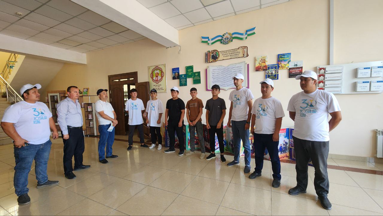 Tuman adliya bo‘limi va yoshlar  axborot-kutubxona markazida