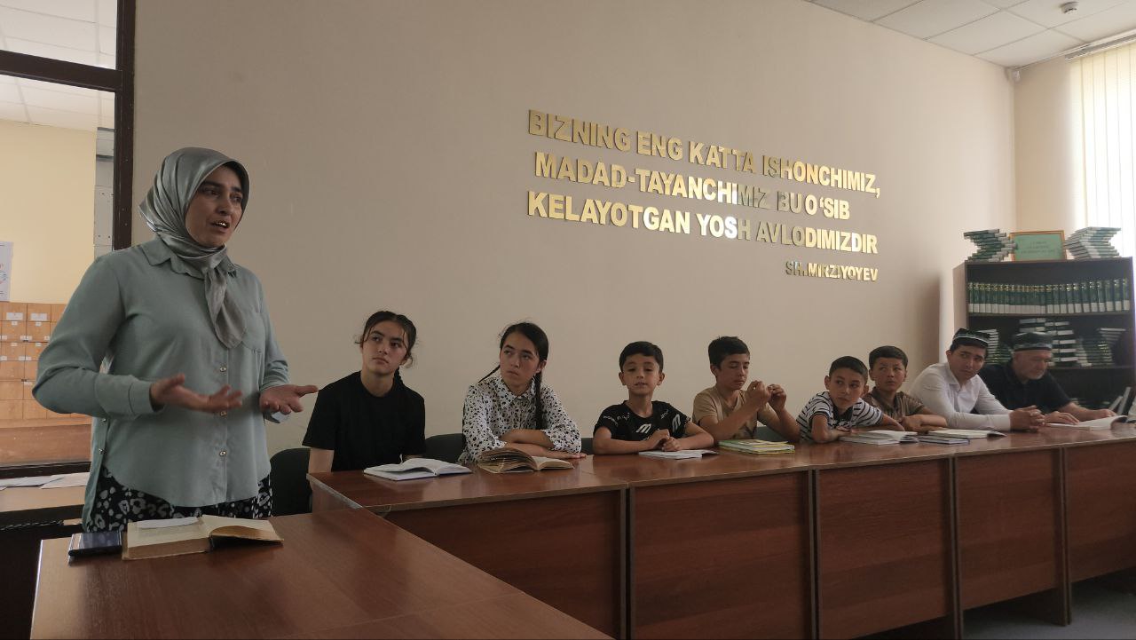 "Ulug‘bek xazinasi" kitobi taqdimotini o‘tkazdi