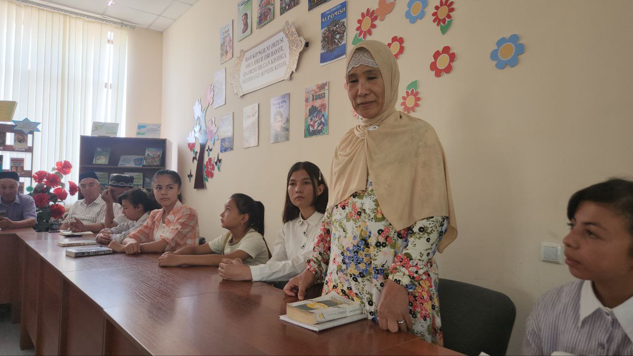 "Ulug‘bek xazinasi" kitobi taqdimotini o‘tkazdi