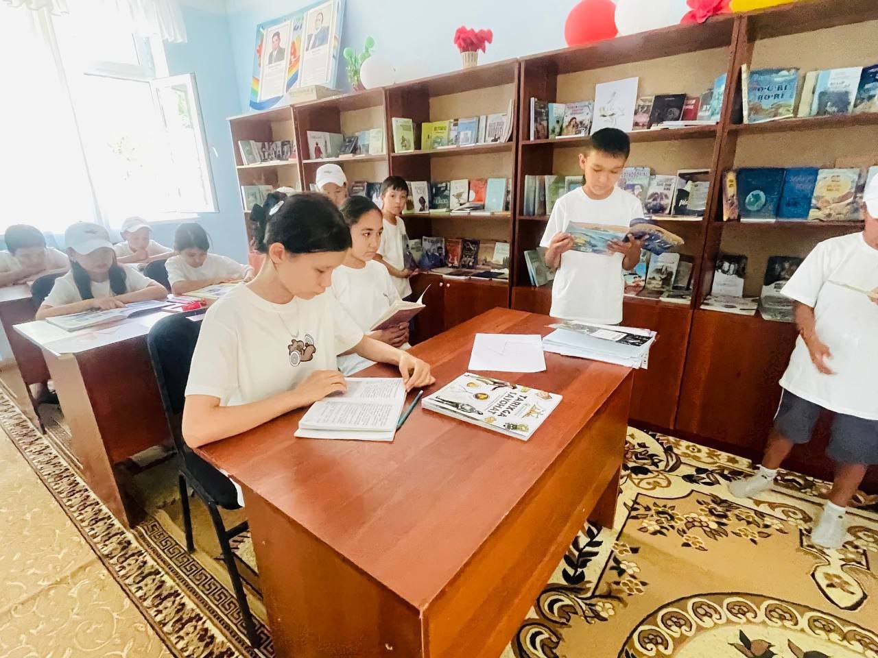 ”Chorchinor" sog’lomlashtirish oromgohida  "Mutolaa qilib sizga ham tavsiya qilamiz" deb nomlangan tadbir tashkil etildi