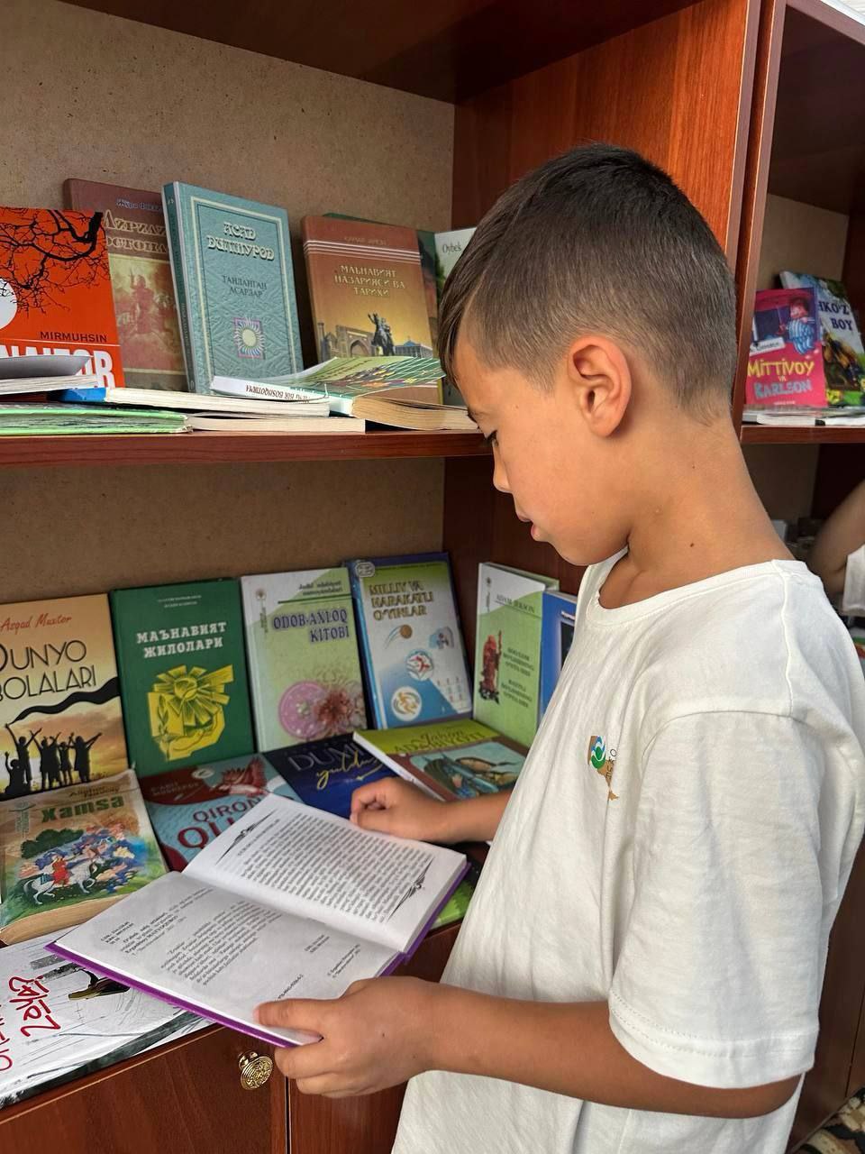 ”Chorchinor" sog’lomlashtirish oromgohida  "Mutolaa qilib sizga ham tavsiya qilamiz" deb nomlangan tadbir tashkil etildi