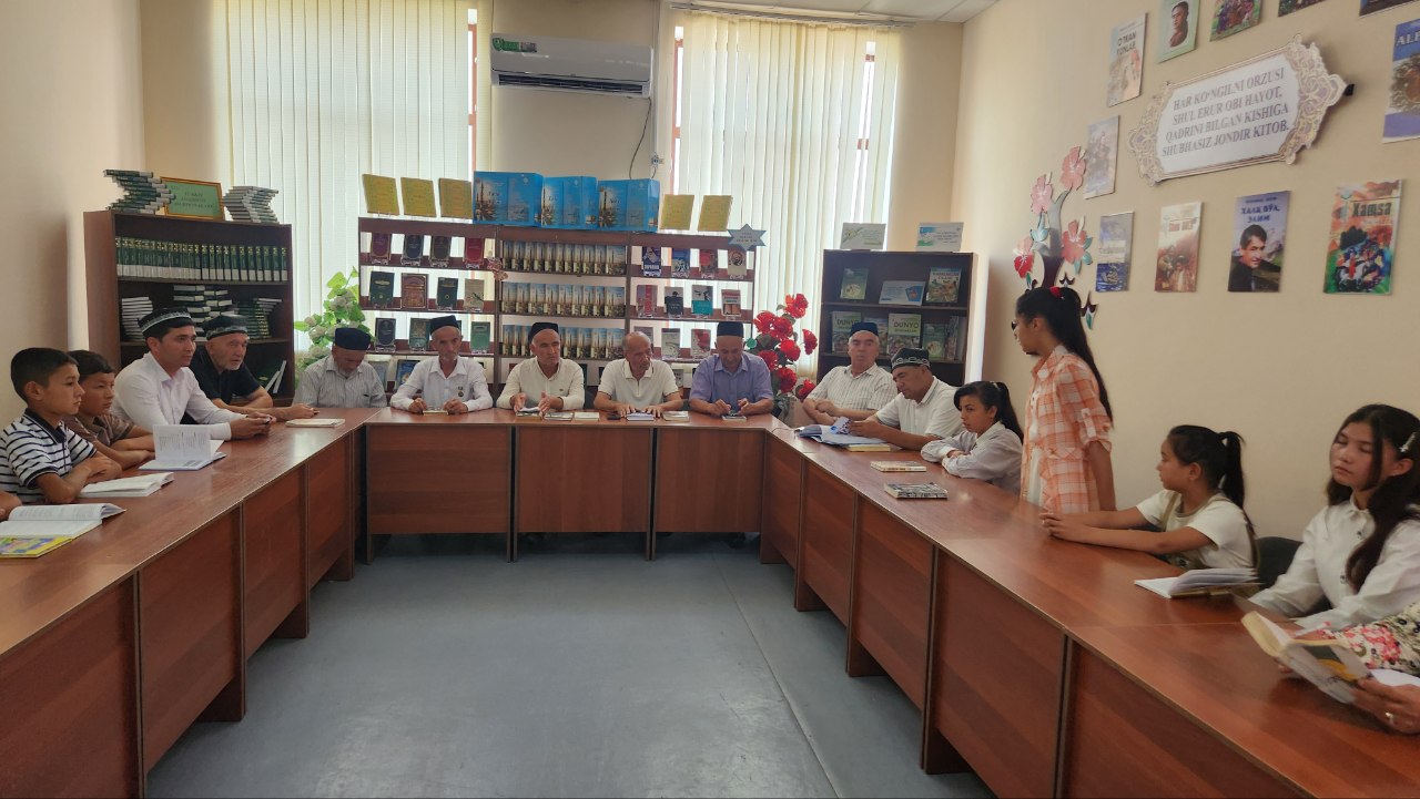 “Jaholatga qarshi ma’rifat”mavzusida tadbir bo‘lib o'tdi