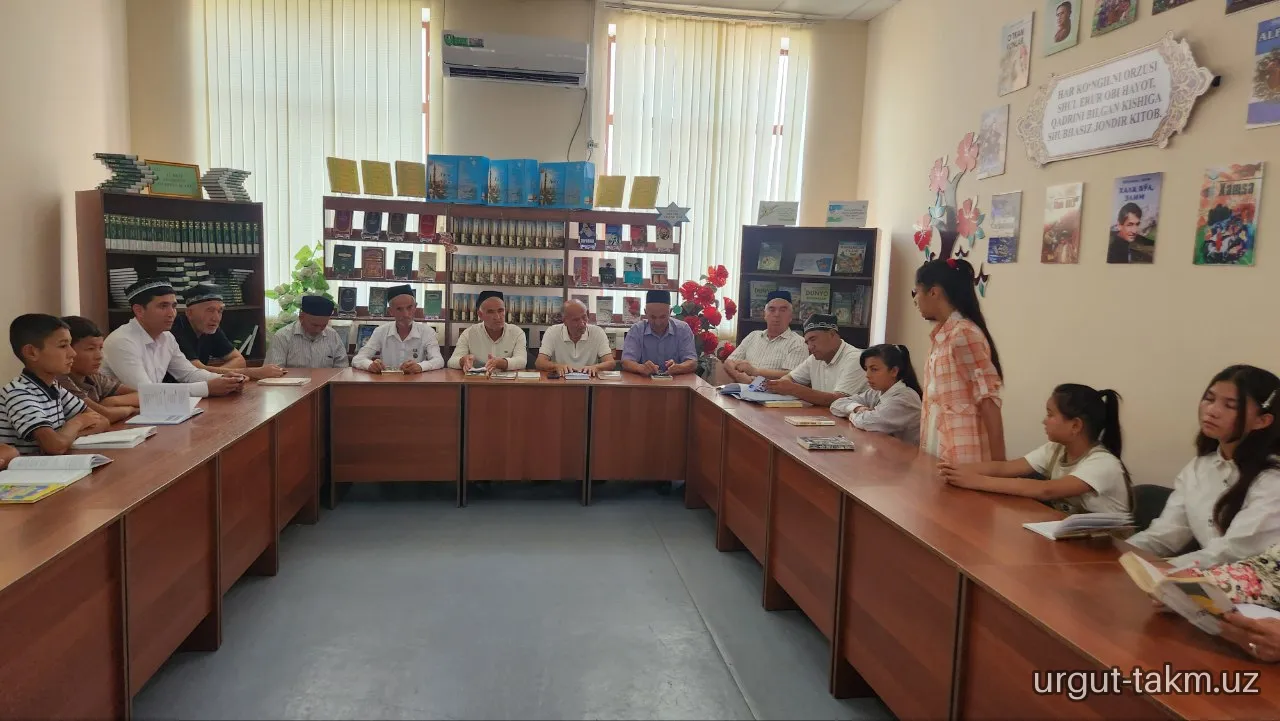 “Jaholatga qarshi ma’rifat”mavzusida tadbir bo‘lib o'tdi