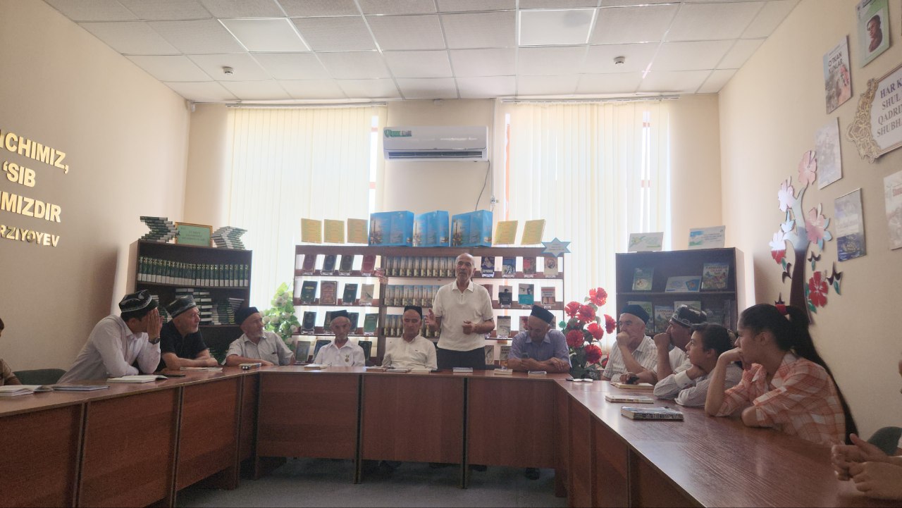 “Jaholatga qarshi ma’rifat”mavzusida tadbir bo‘lib o'tdi