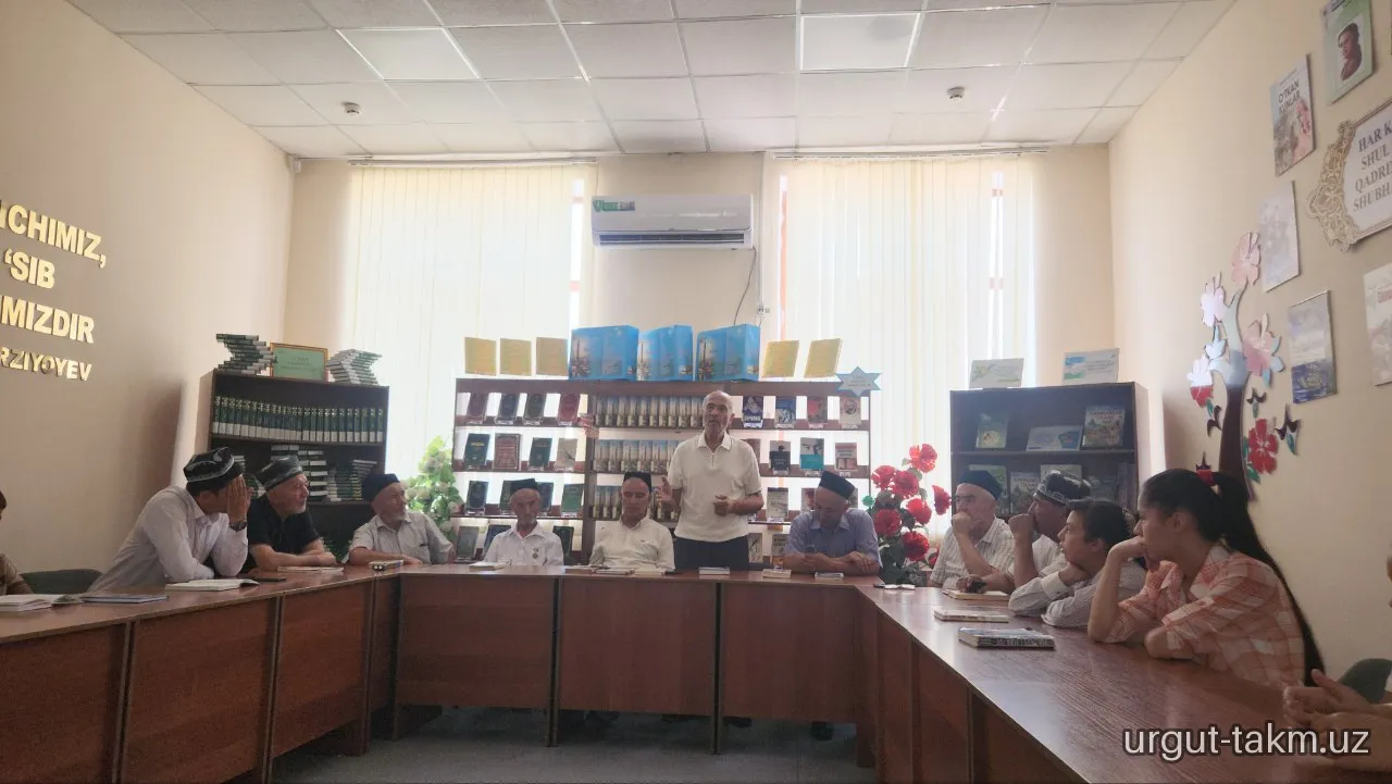 “Jaholatga qarshi ma’rifat”mavzusida tadbir bo‘lib o'tdi